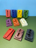 0-9 Number Crayons